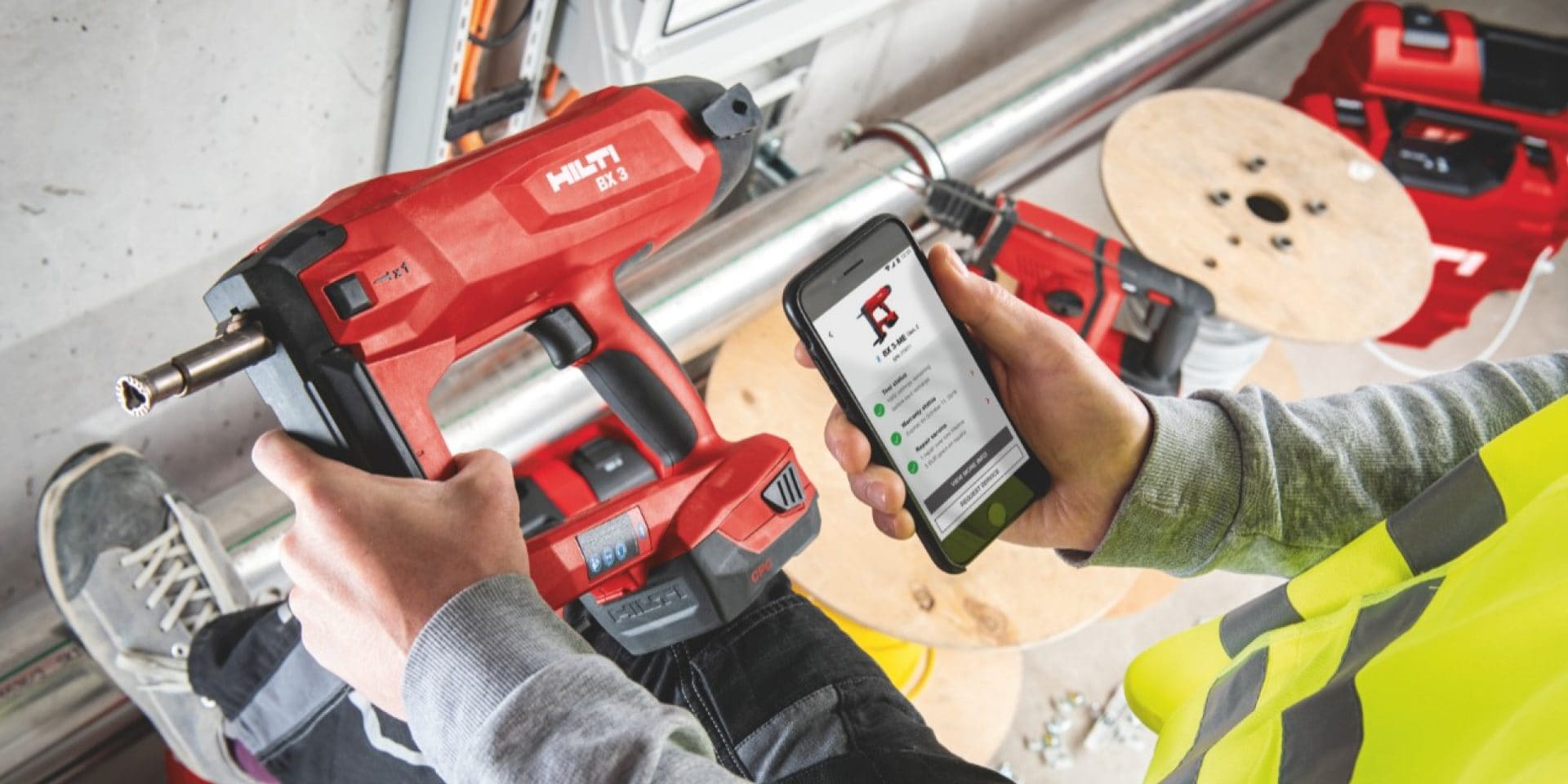 Steigern Sie die Produktivität in Ihrem Unternehmen – mit vernetzten Geräten und Werkzeugen.