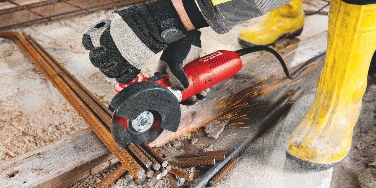 angle grinder kickback protection