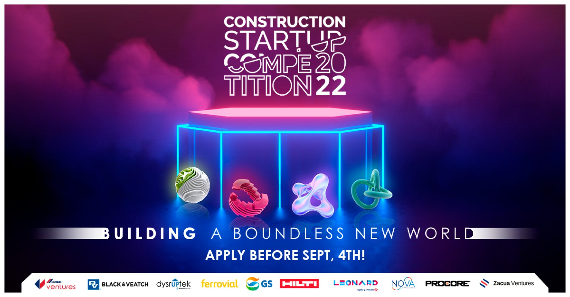 Construction Startup Competition 2022: Building a boundless new world
