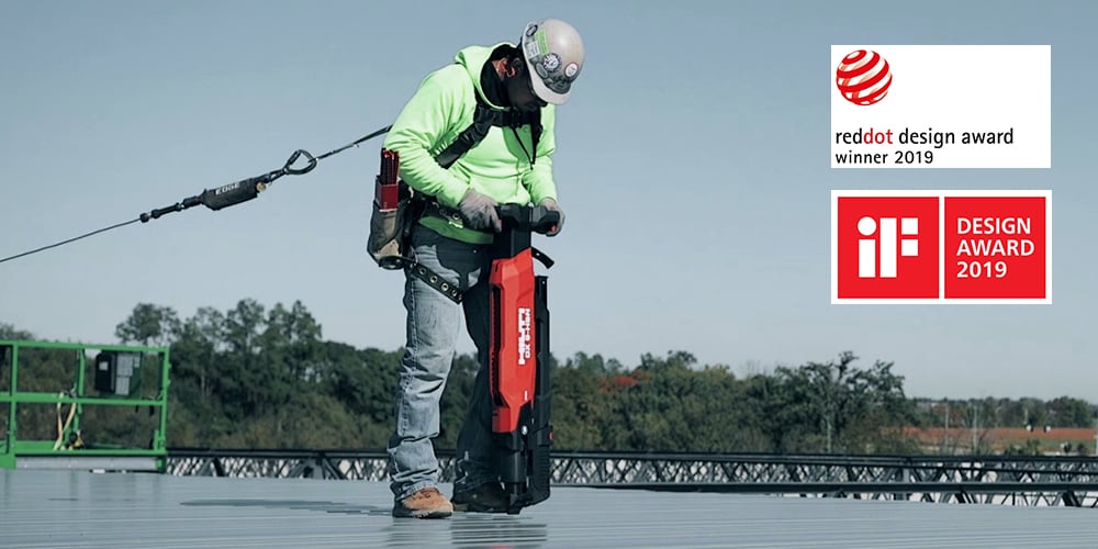 Hilti innovations win Product Design Awards