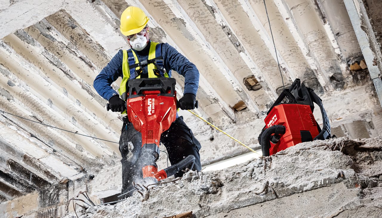DX 5 F8, DX 5 F8, deflection head, track fastening to ceiling, interior finishing, X-U concrete nail